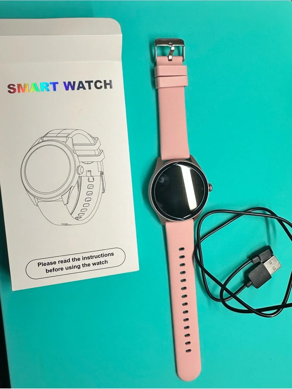 Pink Smartwatch for Women - 1.39